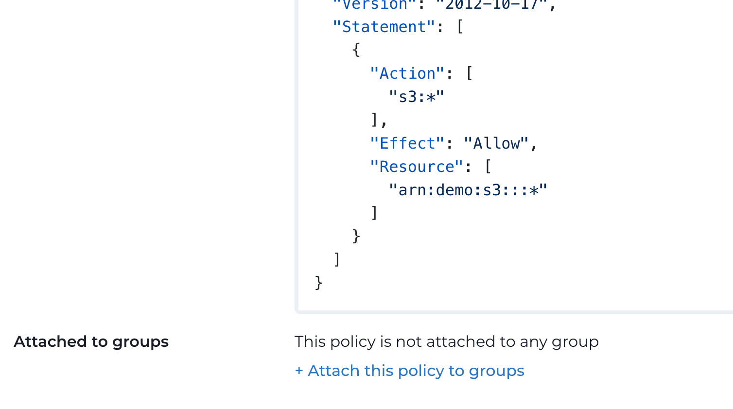 Attach to groups link
