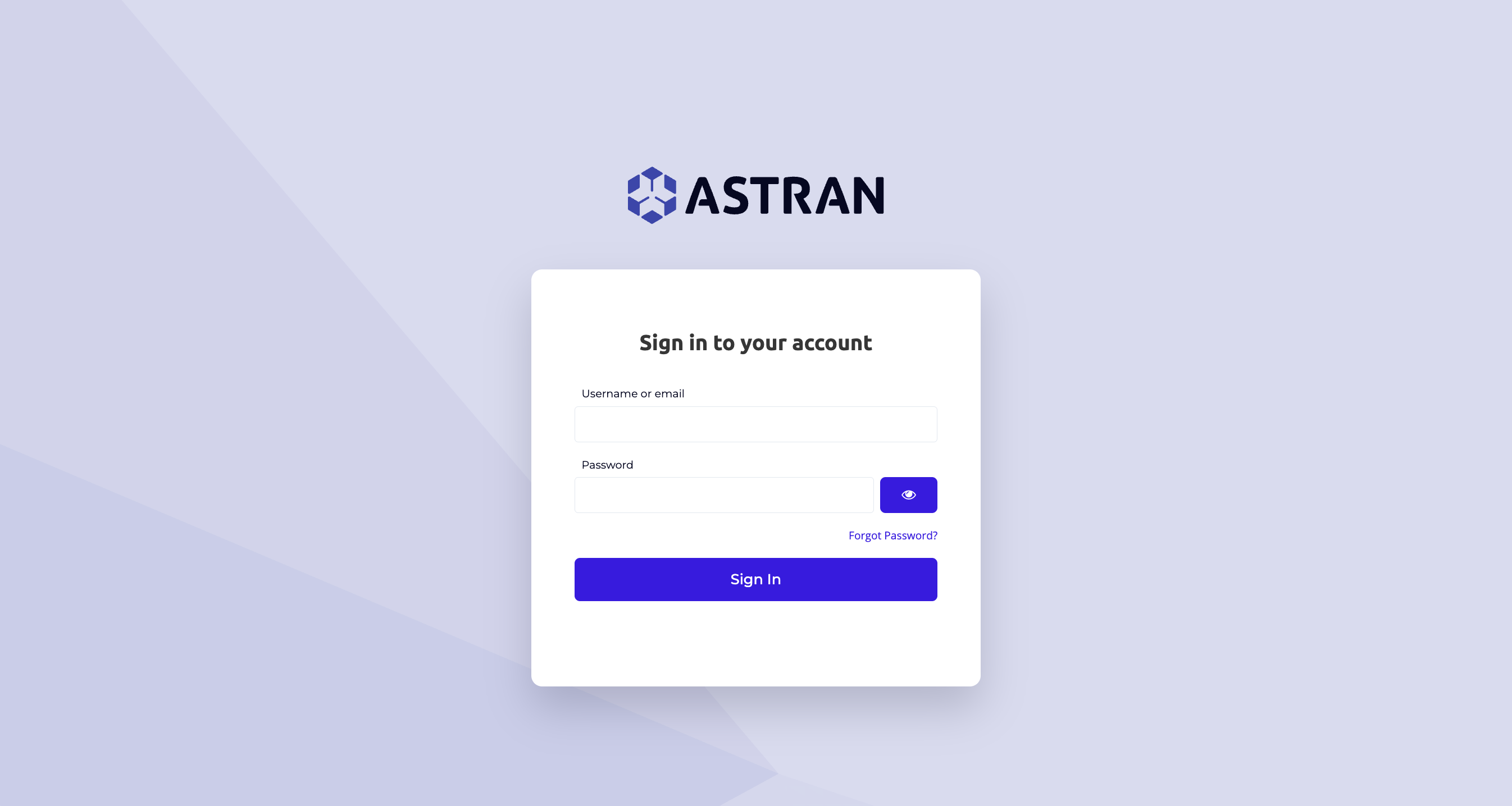 AlwaysReady® Portal Login form