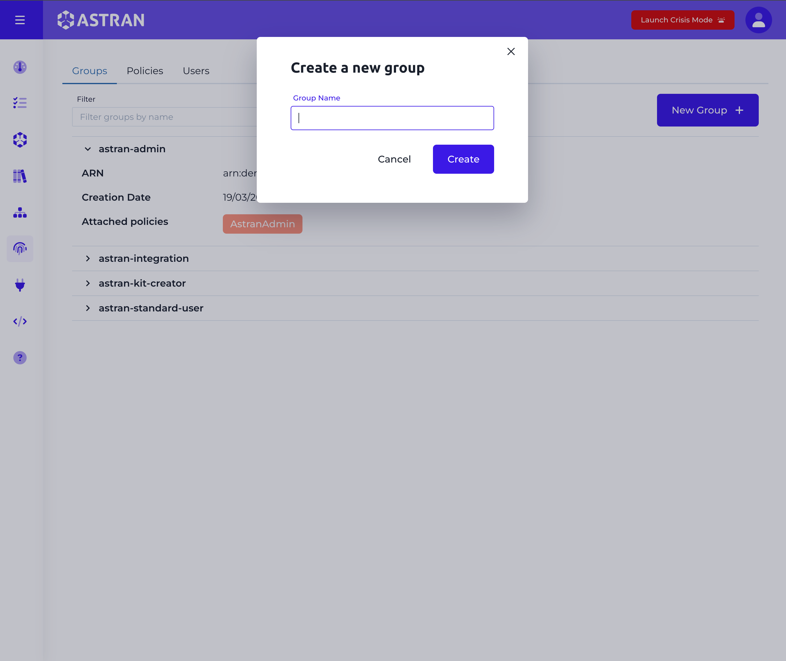 Create group