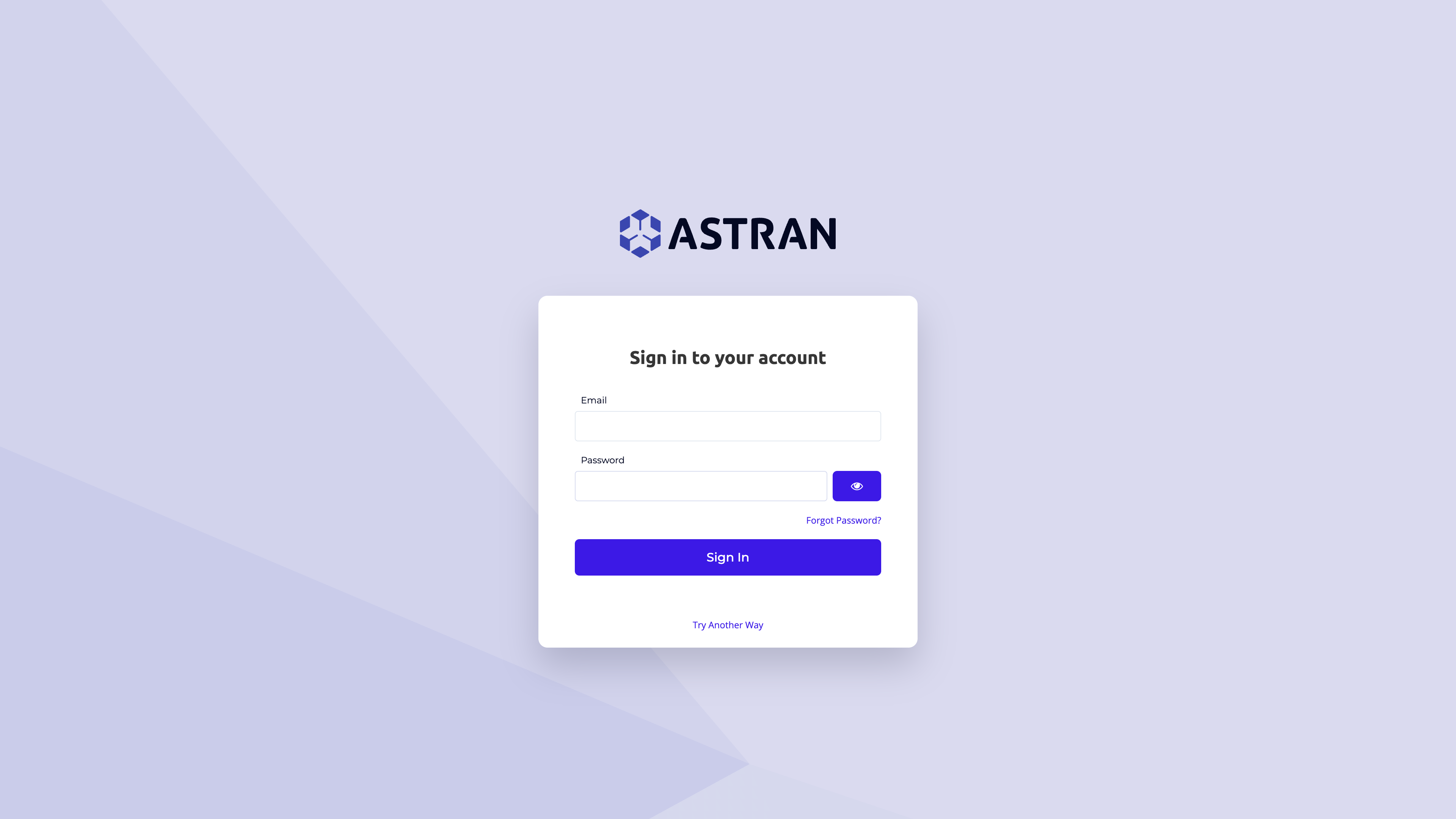 Login page; Try Another Way